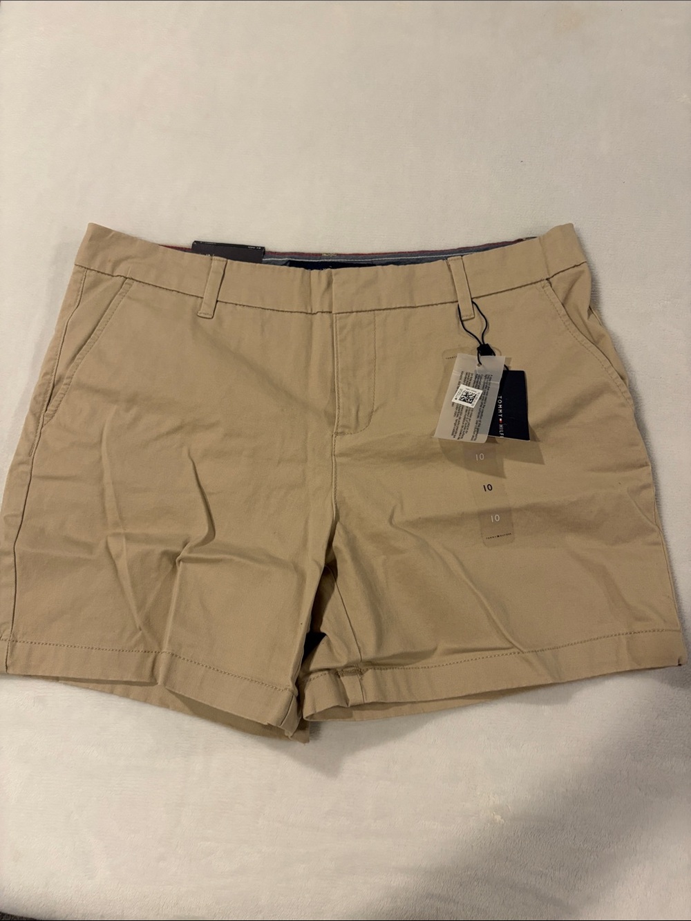 Tommy Hilfiger Khaki Tan Women's Shorts